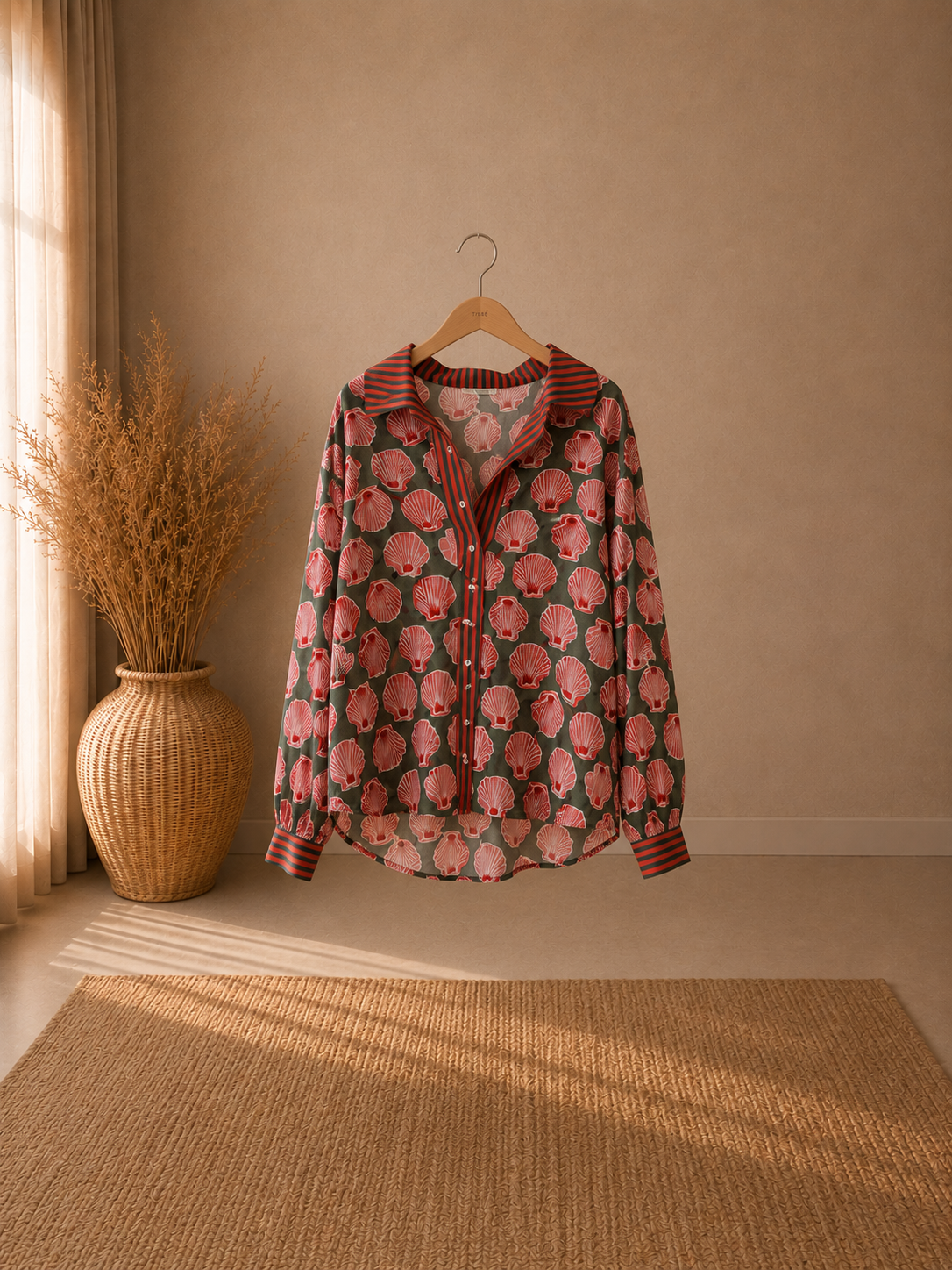 Camisa estampada ligera