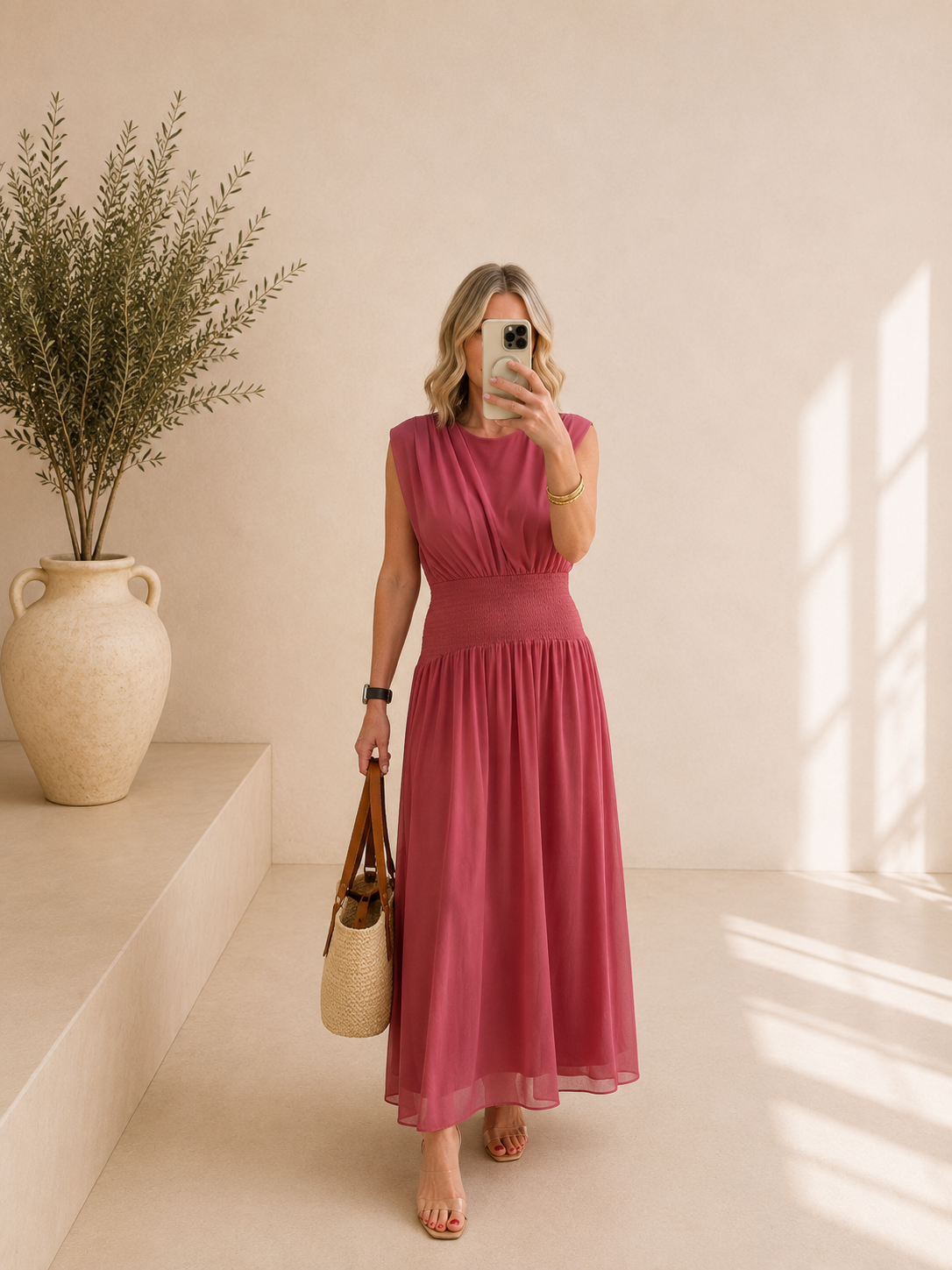 Vestido gasa Mara