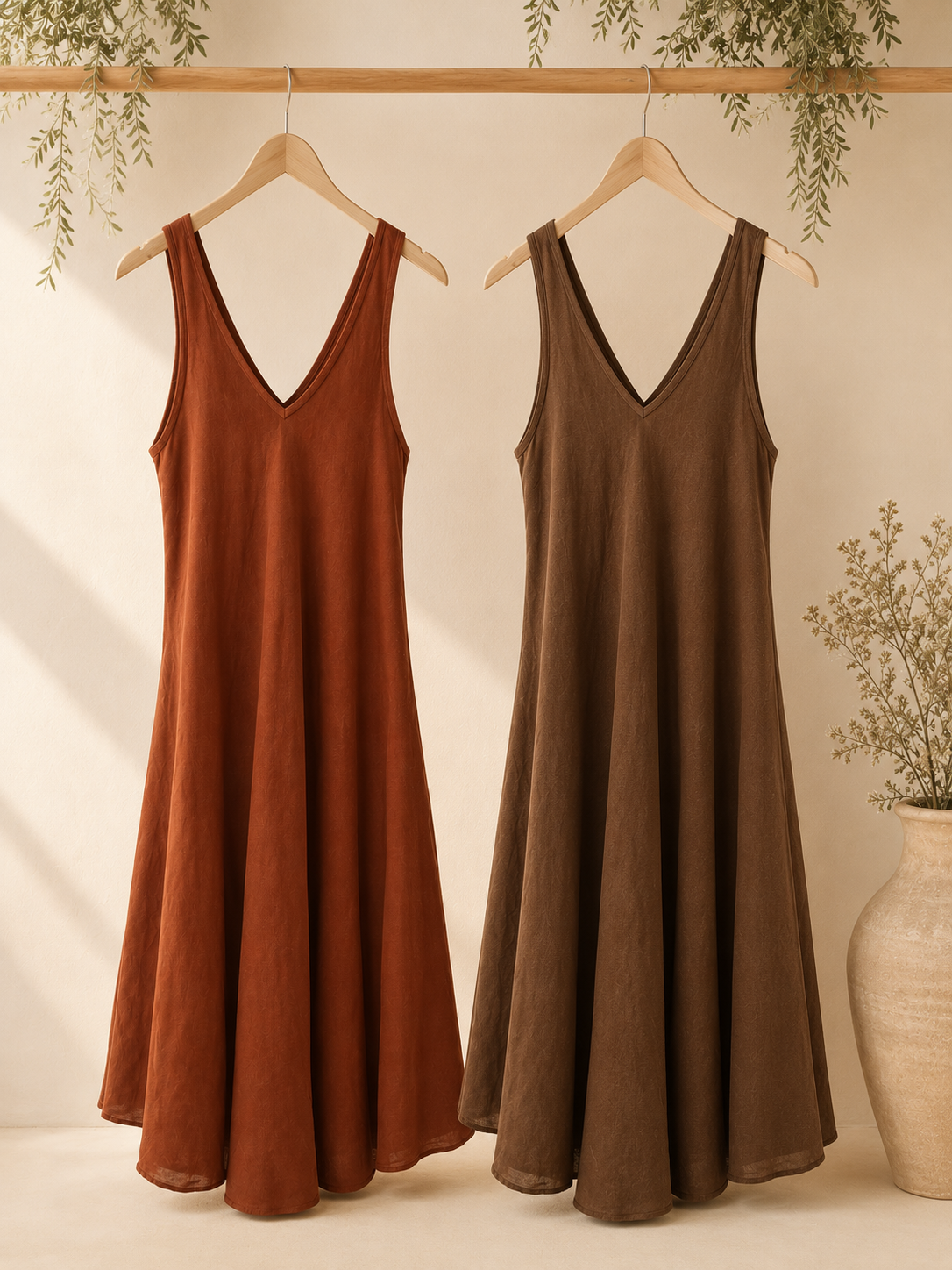 Vestido lino Denia